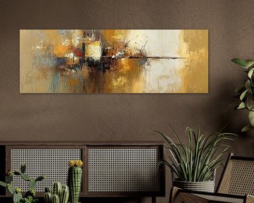 Abstract Goud van De Mooiste Kunst