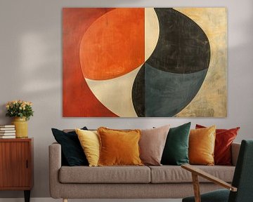 Geometrisch kleurrijk van Modern Collection