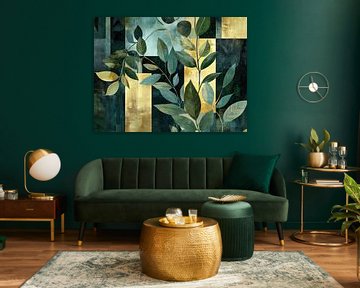 Bladvormen | Gouden Groen Blad van I ❤ Bloemen