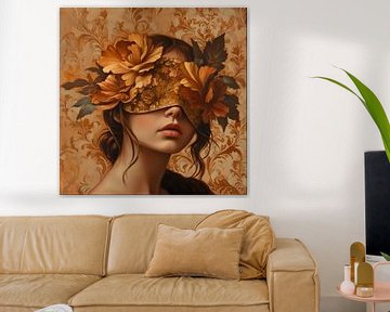 Bloemen Vrouw van Blikvanger Schilderijen