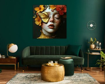Women's Flowers by Eye catching paintings
