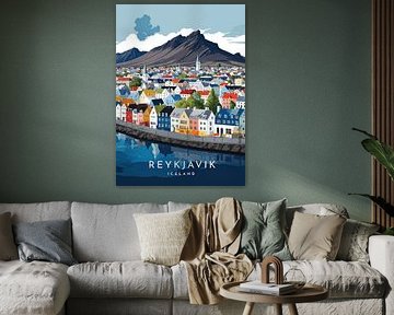 Reykjavik en couleurs