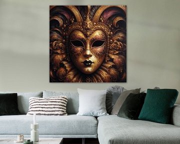 Venetian mask by Nicolette Vermeulen