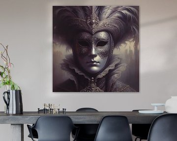 Venetian mask by Nicolette Vermeulen