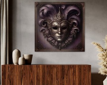 Venetian mask by Nicolette Vermeulen