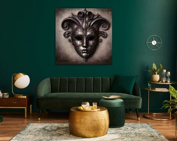 Venetian mask by Nicolette Vermeulen