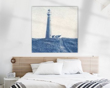 Vuurtoren Schiermonnikoog van Natasja Vugts