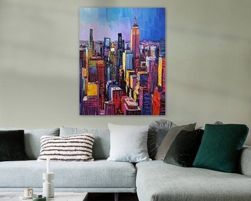 Expressionisme in New York van Thea