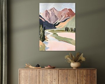 Het Berglandschap van Gypsy Galleria