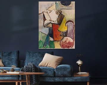 Albert Gleizes - Studie voor een portret van Florent Schmitt (1915) van Peter Balan