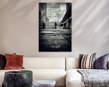 Street photography in Utrecht. On the City Plateau near the City Office. by André Blom Fotografie Utrecht