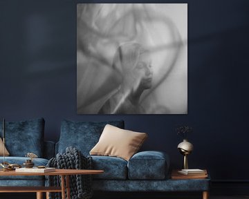 Self-portraits series pictorialist by Jolanda Grutter