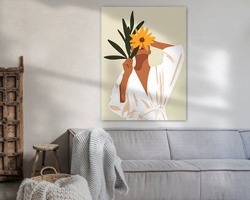 Schoonheid van chrysanten van haroulita