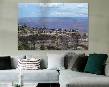 Drukte bij de Grand Canyon van Inge Assen