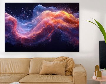 Leben unter Wasser Hintergrund abstrakt