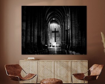 Frankrijk Chartres kruis op afstand van Albert Hartwig
