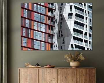 graphic image of facades Rotterdam