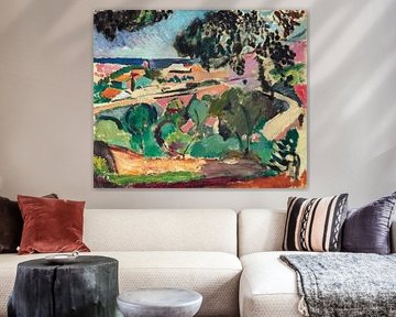 Henri Matisse - Landschaft in Collioure von Peter Balan