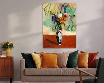 Henri Matisse - Boeket in een Chinese vaas van Peter Balan