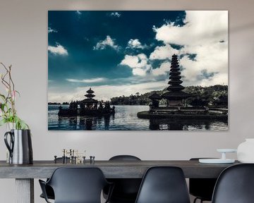 Bali - Pura Ulun Bratan und See von Dirk Wüstenhagen