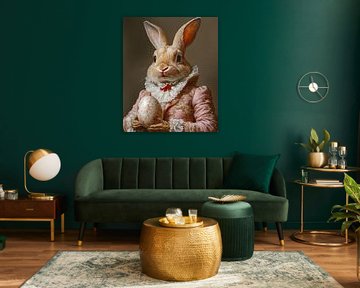 De Elegante Eierbode: Stijl met een Fluffy Twist