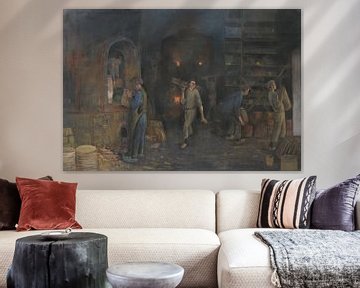 Herman Heijenbrock, De aardewerkfabriek 'Goedewagen' te Gouda de ovens van Atelier Liesjes