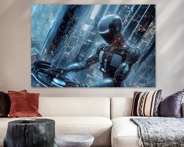 robot in digitale wereld van Egon Zitter