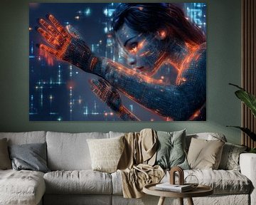 robot in digitale wereld van Egon Zitter