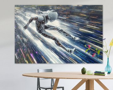 robot in digitale wereld van Egon Zitter
