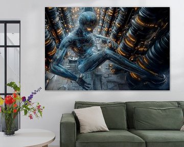 robot in digitale wereld van Egon Zitter