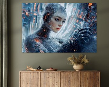 robot in digitale wereld van Egon Zitter