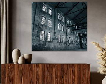 Roof tile factory De Valk Zwartwit