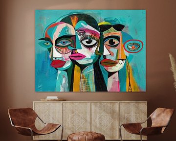 Abstract Picasso van Kunst Kriebels
