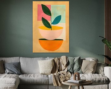Abstract moderne vormen van Modern Collection