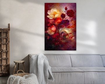 Fluisteringen in Bordeaux van Moonheart Artworks