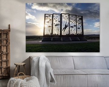 Airbourne Monument bij Ede, Nederland van Imladris Images