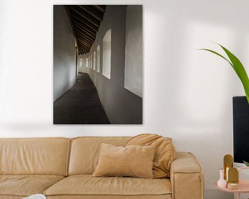 white corridor