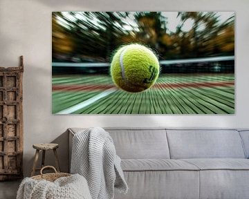 Tennis ball in motion: Dynamics and speed by Frank Heinz