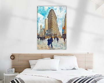 A vibrant New York City by Thea