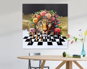 "Nature's Wisdom: Chess of the Leopard"