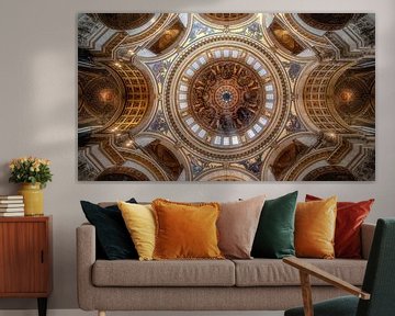 St Paul's Cathedral van Photo Wall Decoration