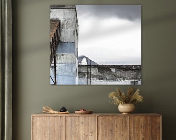Detail of an abandoned building on Svalbard by Anouschka Hendriks
