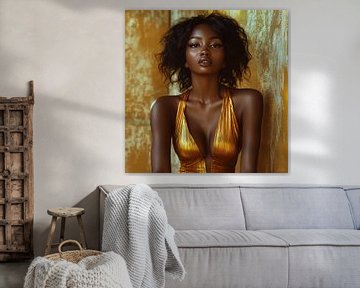 Golden Elegance - Radiance Personified