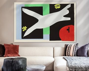 Henri Matisse - Jazz 12 The Swimmer in the Aquarium by Peter Balan
