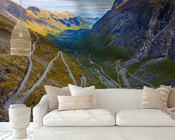 Trollstigen bergwerg, Møre og Romsdal, Noorwegen
