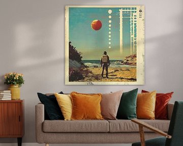 Retrostijl poster van Ariadna de Raadt-Goldberg