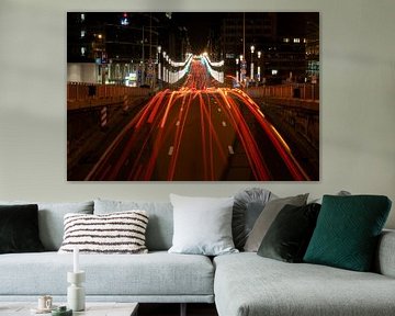 Brussels night scene by Richard Wareham