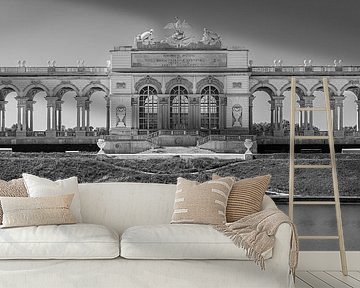 The Gloriette in Black and White, Scholss Schönbrunn, Vienna by Henk Meijer Photography