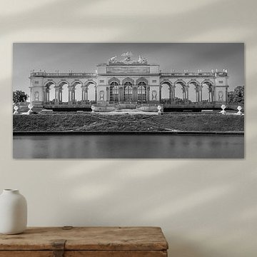 Die Gloriette in Schwarz und Weiß, Schloss Schönbrunn, Wien von Henk Meijer Photography