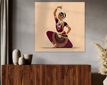 The Hindustani Dancing by Art Kingdom